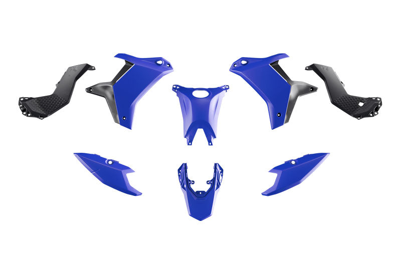 PLASTIC KIT YAMAHA TENERE 700 2025 R-TECH R-KITT70-BL2-025 BLUE & BLACK