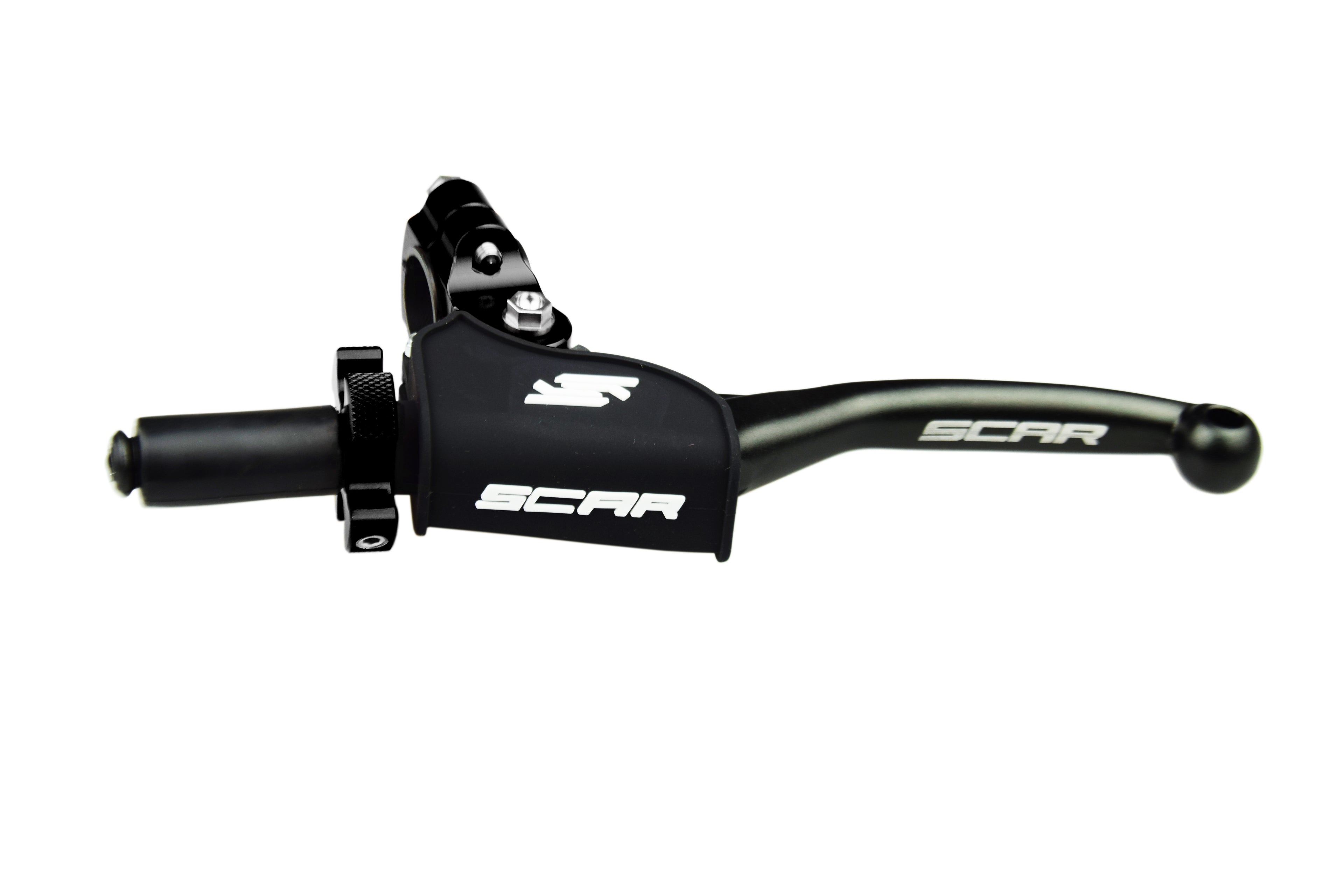PIVOT CLUTCH LEVER ASSEMBLY BLACK UNIVERSAL 2ST 4ST EASY ADJUSTER SCAR CPCL3