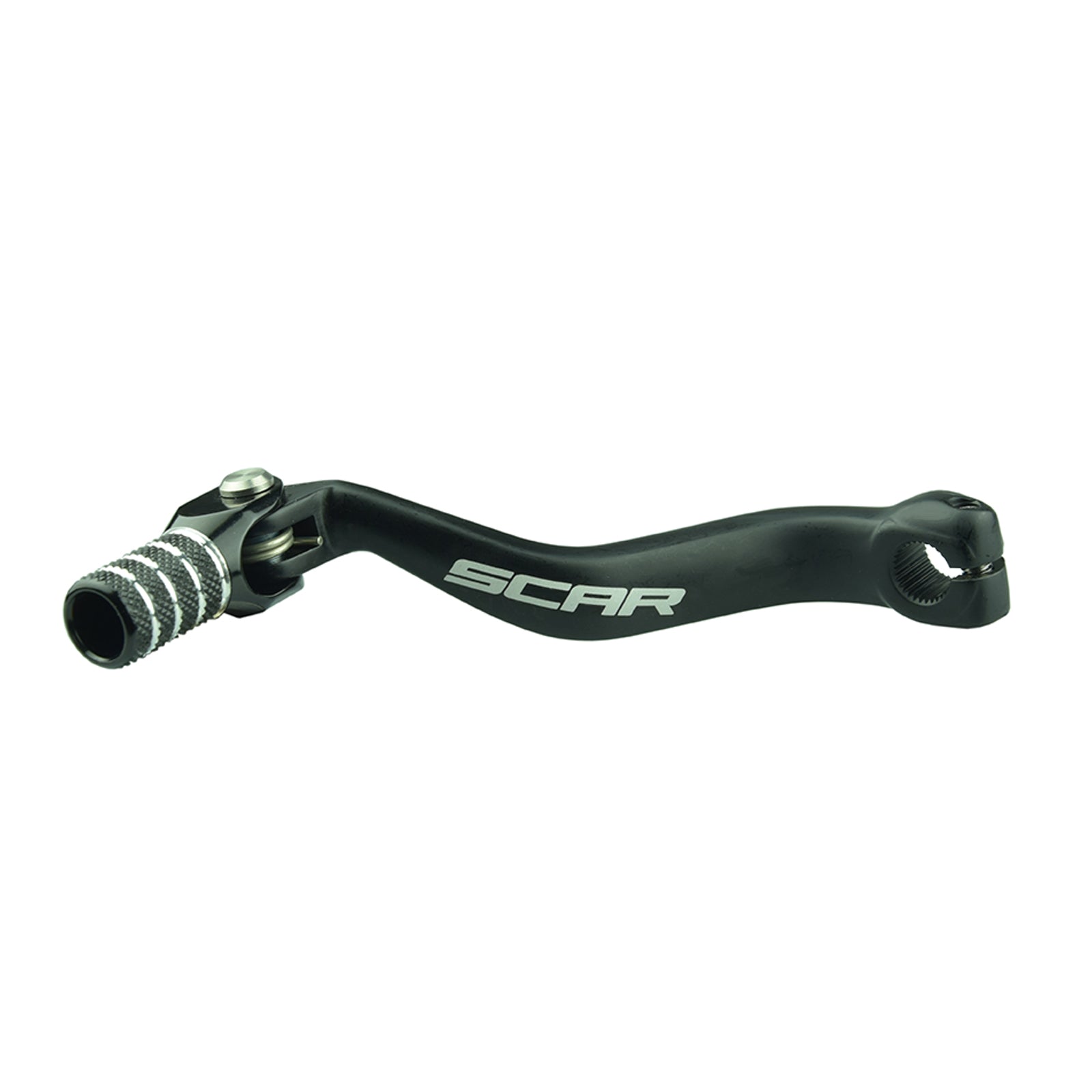 GEAR SHIFT LEVER BLACK TIP 96-04 YAMAHA YZ 125 250 SCAR GSL420BK
