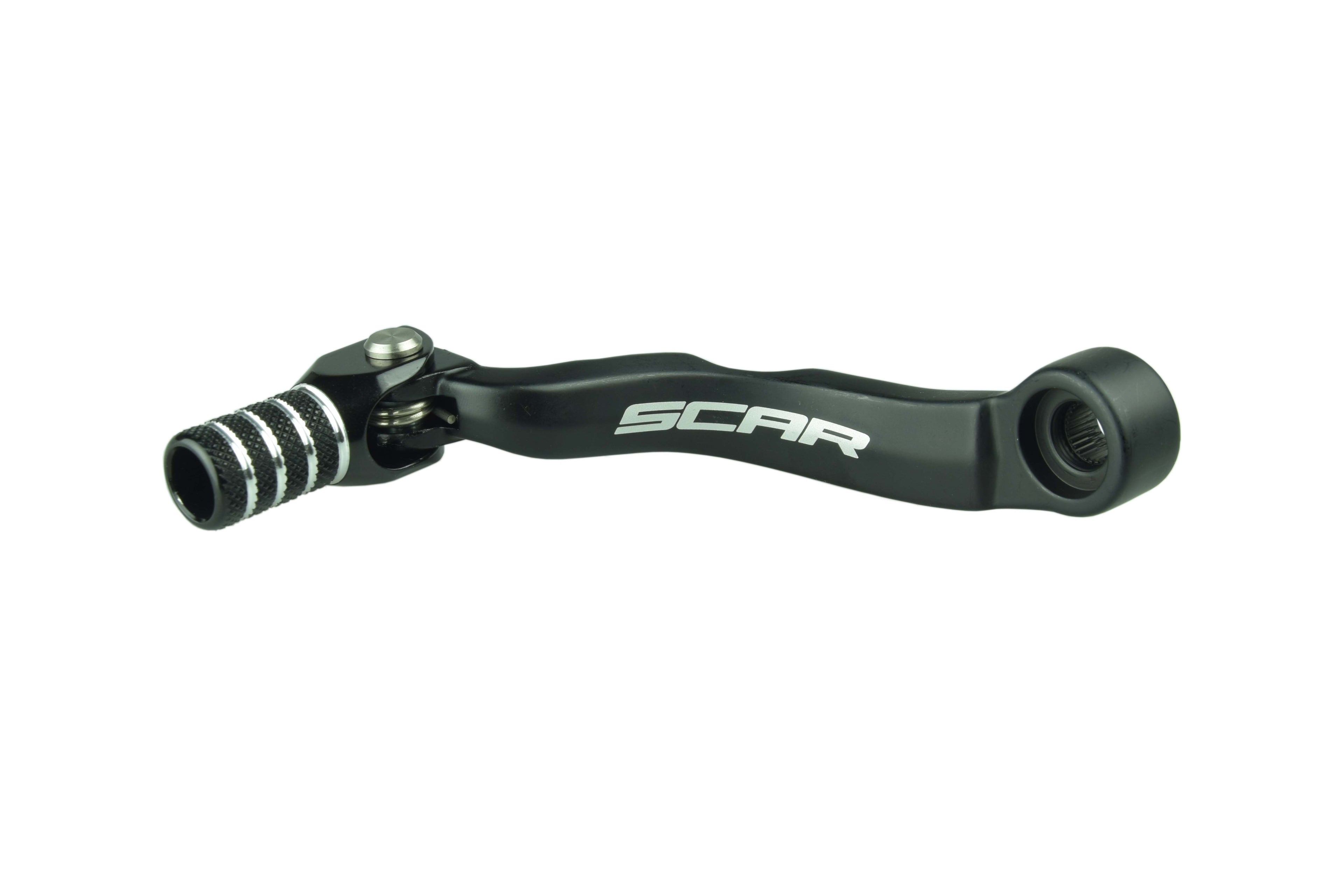 GEAR SHIFT LEVER BLACK 17-26 GASGAS HUSQVARNA KTM MC TC TE SX XC EXC 85 125 150 SCAR GSL515BK