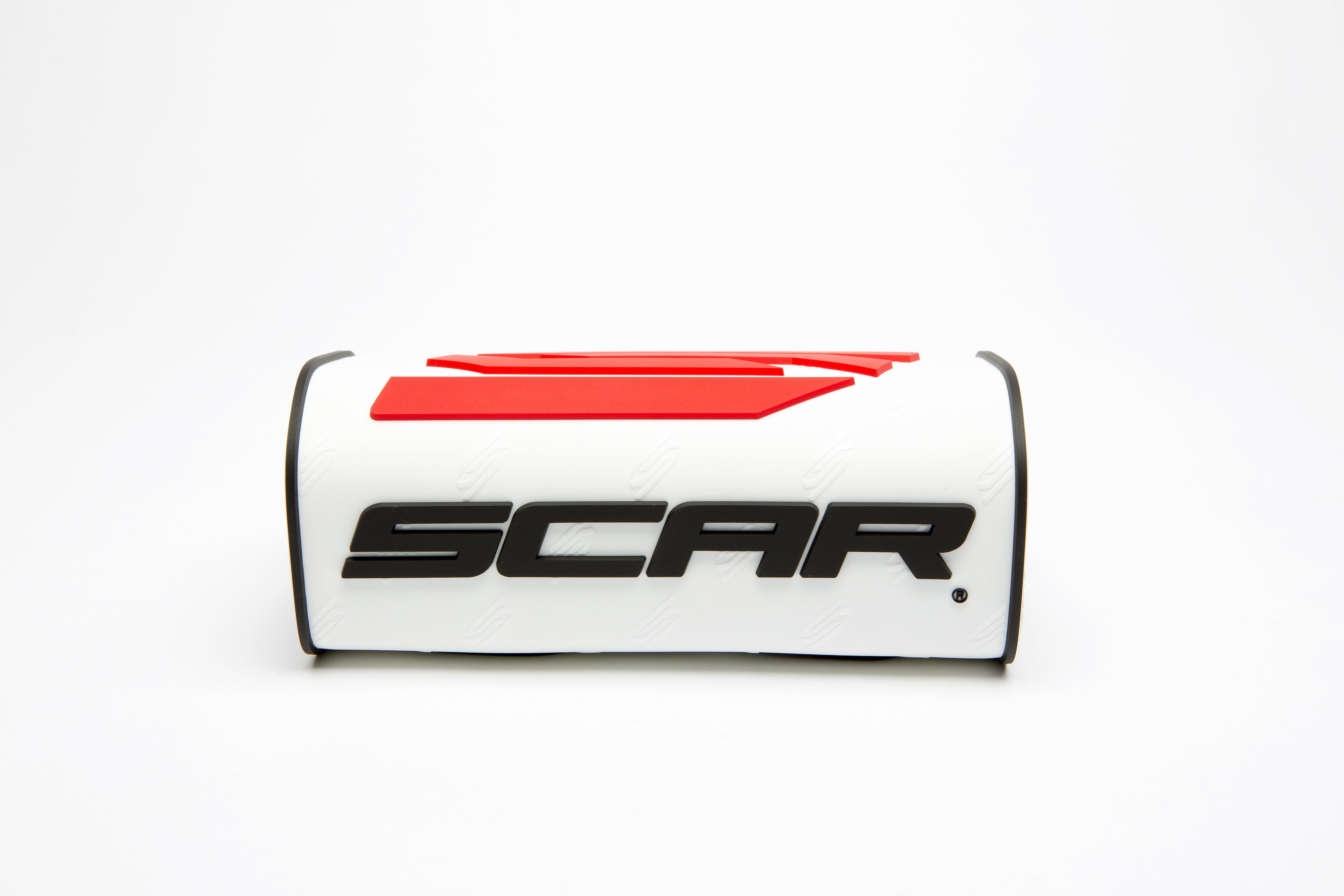 HANDLEBAR PAD WHITE OVERSIZE WITHOUT CROSSBAR SCAR SMSOW