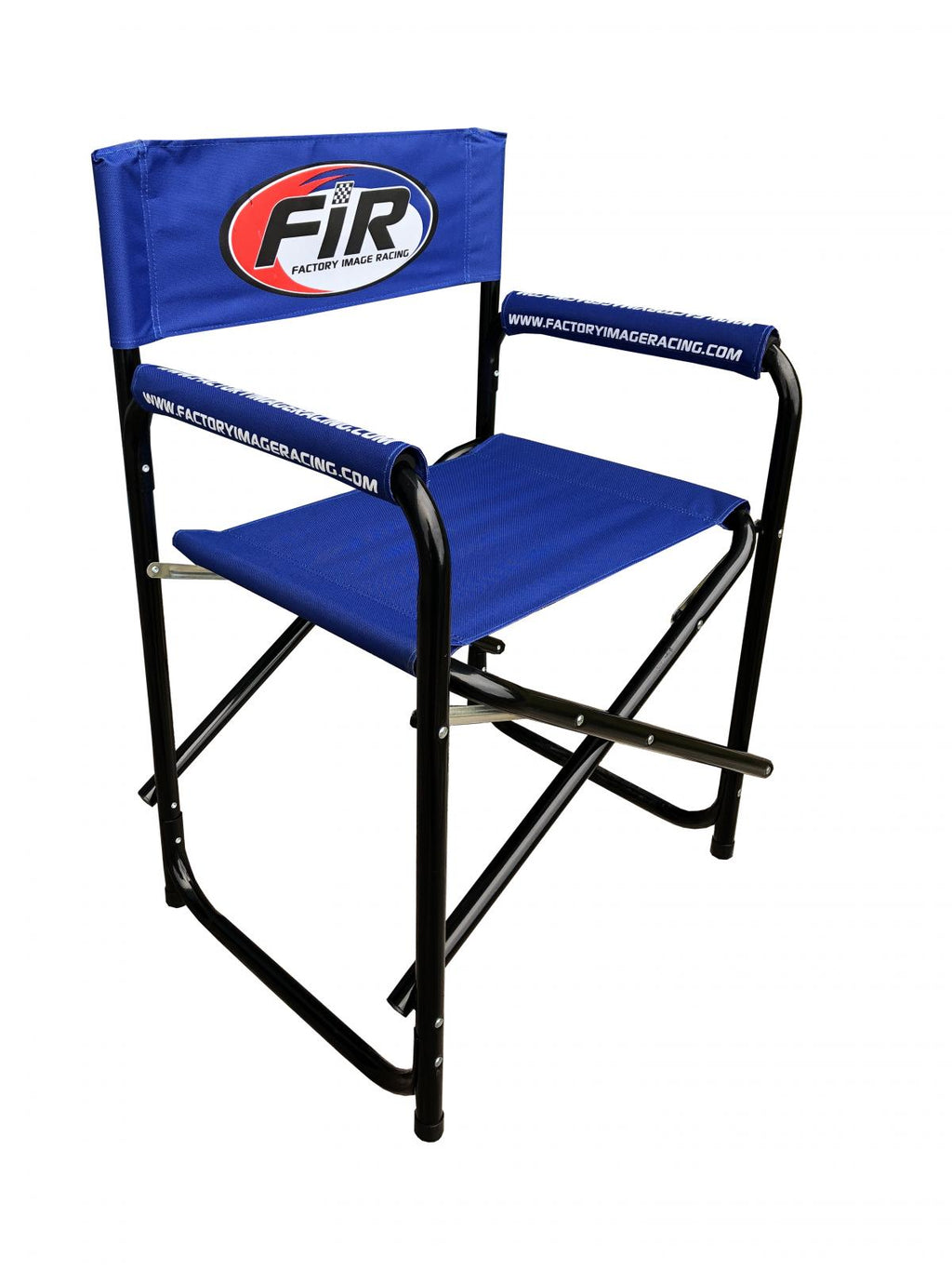 DELUXE FIR DIRECTORS CHAIR - BLUE, HD CAMPING PADDOCK PIT SEAT