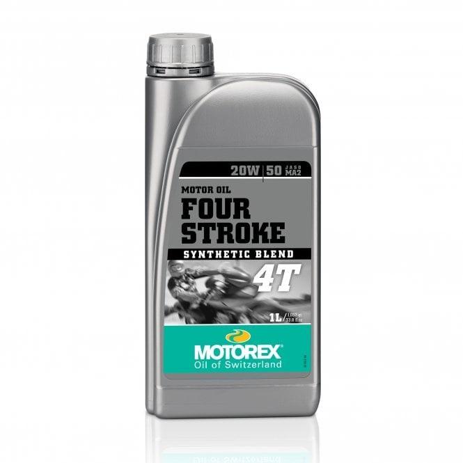 1LT FOUR STROKE SEMI 20W/50W 1LT, MOTOREX 7301052