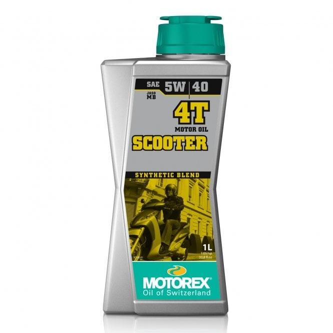 1LT SCOOTER 4T PREMIUM SEMI SYNTH 5W/40 OIL, MOTOREX 7301062