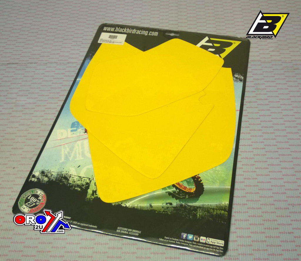 99-03 2 STROKE 00-03 4 STROKE KTM EXC YELLOW PRE CUT BACKGROUNDS, BLACKBIRD 3506/40