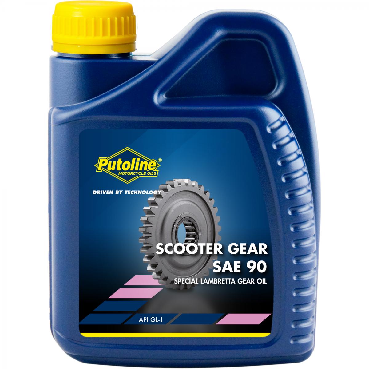 500ml SCOOTER GEAR OIL 90w, (LAMBRETTAS) PUTOLINE, 74053,