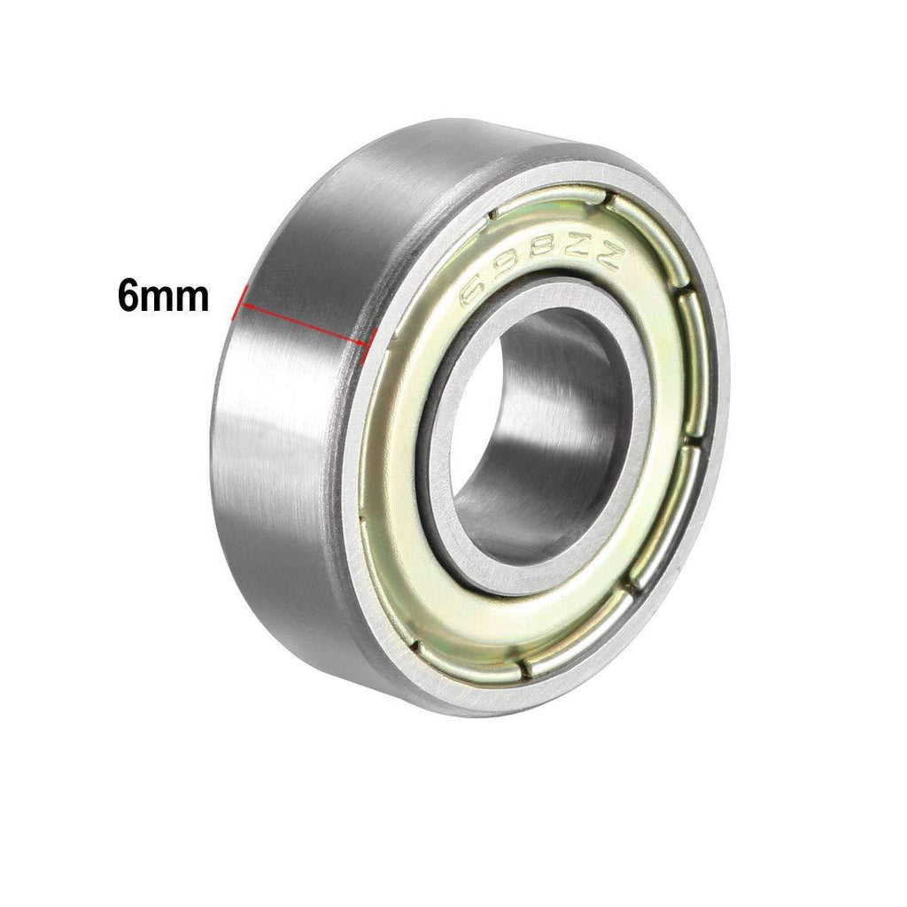 BEARING 689 ZZ ZEN 9x17x5 SIZE SHELL STEEL SEALED EACH