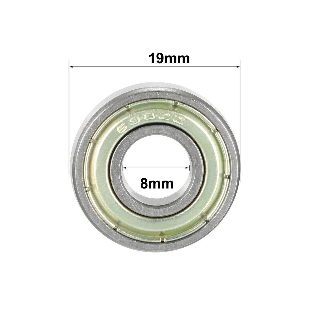 BEARING 689 ZZ ZEN 9x17x5 SIZE SHELL STEEL SEALED EACH