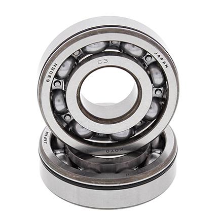 BEARING 6305 NR C3 KOYO 25x62x17 GROOVED WITH O-RING YFZ2350 BANSHEE ALLBALLS 24-1050 (PACK OF 2)