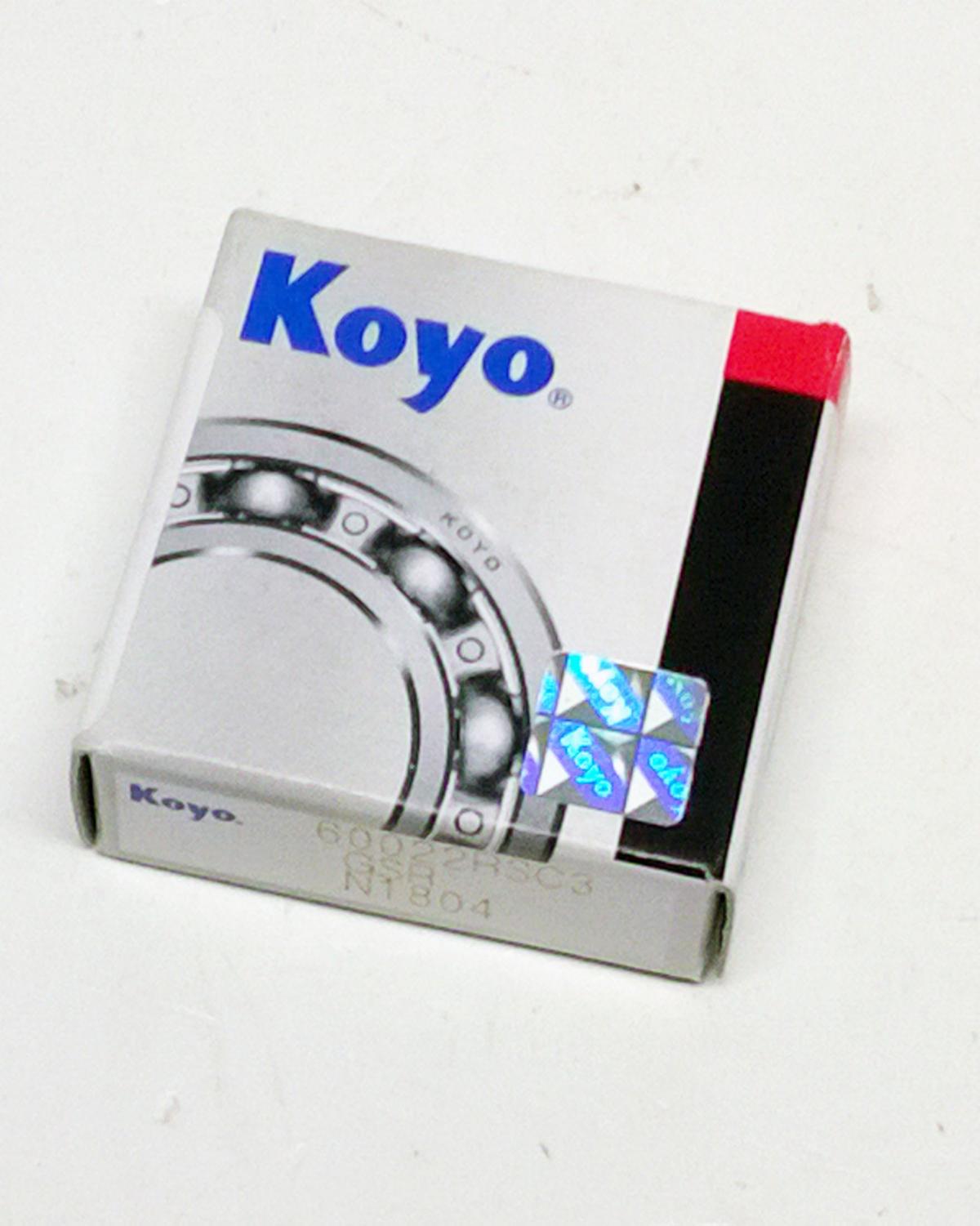 BEARING 6002 2RS C3 KOYO, 15x32x92 SIZE SEALED, PROX 23.6002-2RS MADE IN JAPAN