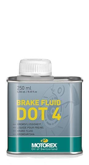250ml DOT 4 BRAKE FLUID DOT4, MOTOREX 7300227