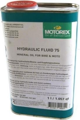 1LT HYDRAULIC BRKAE CLUTCH FLUID 75, MOTOREX 7300251