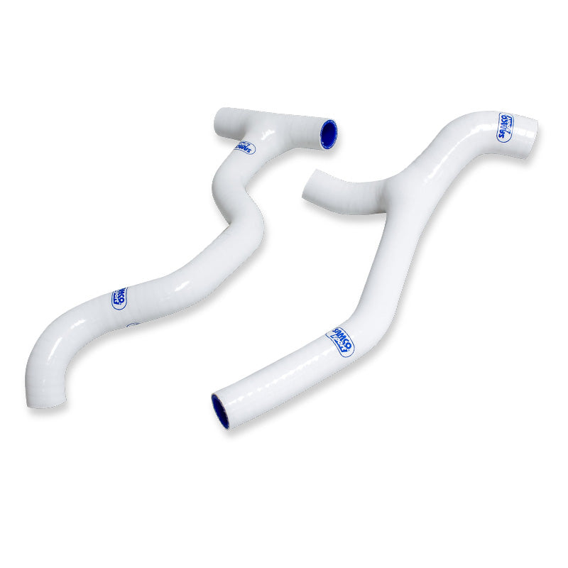 COOLANT HOSE 2 PIECE KIT WHITE 24-26 TRIUMPH TF250-X, SAMCO SPORT TRI-23-WH