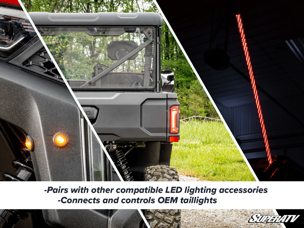 PLUG & PLAY DELUXE SELF CANCELING TURN SIGNAL KIT CF MOTO UFORCE U10 PRO SUPERATV TSK-CF-U10-007