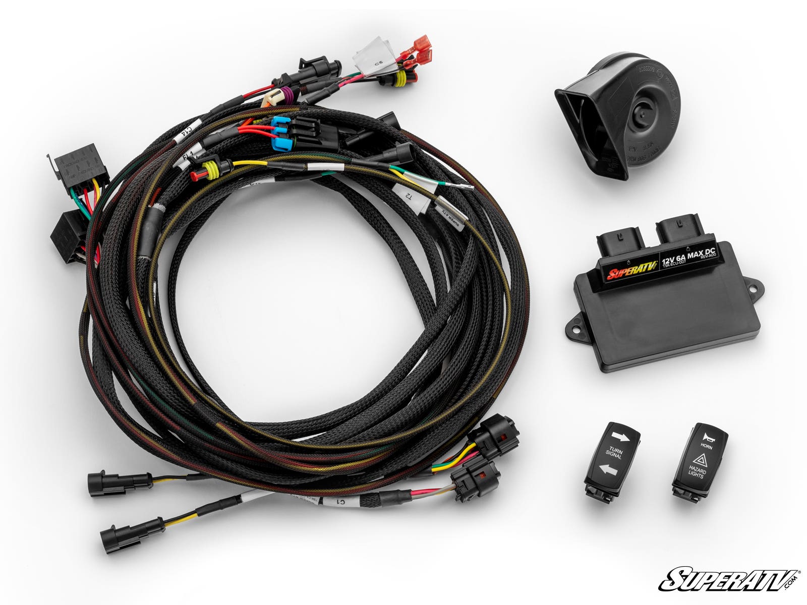PLUG & PLAY DELUXE SELF CANCELING TURN SIGNAL KIT CF MOTO UFORCE U10 PRO SUPERATV TSK-CF-U10-007