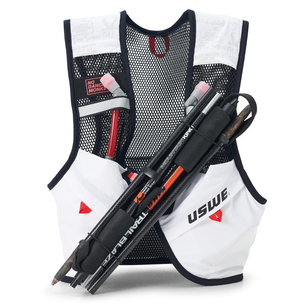 Pace 2L Trail Running Vest XL - White/Black - USWE 52020870295