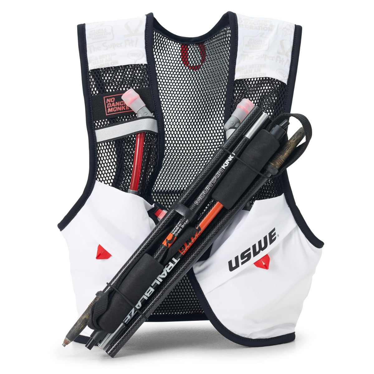 Pace 2L Trail Running Vest XL - White/Black - USWE 52020870295