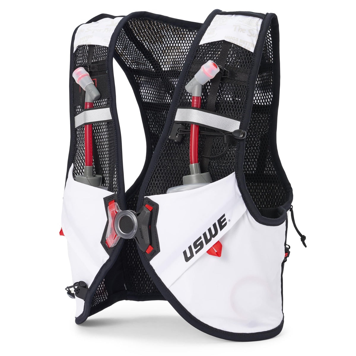 Pace 8L Trail Running Vest L - White/Black - USWE 52080870294