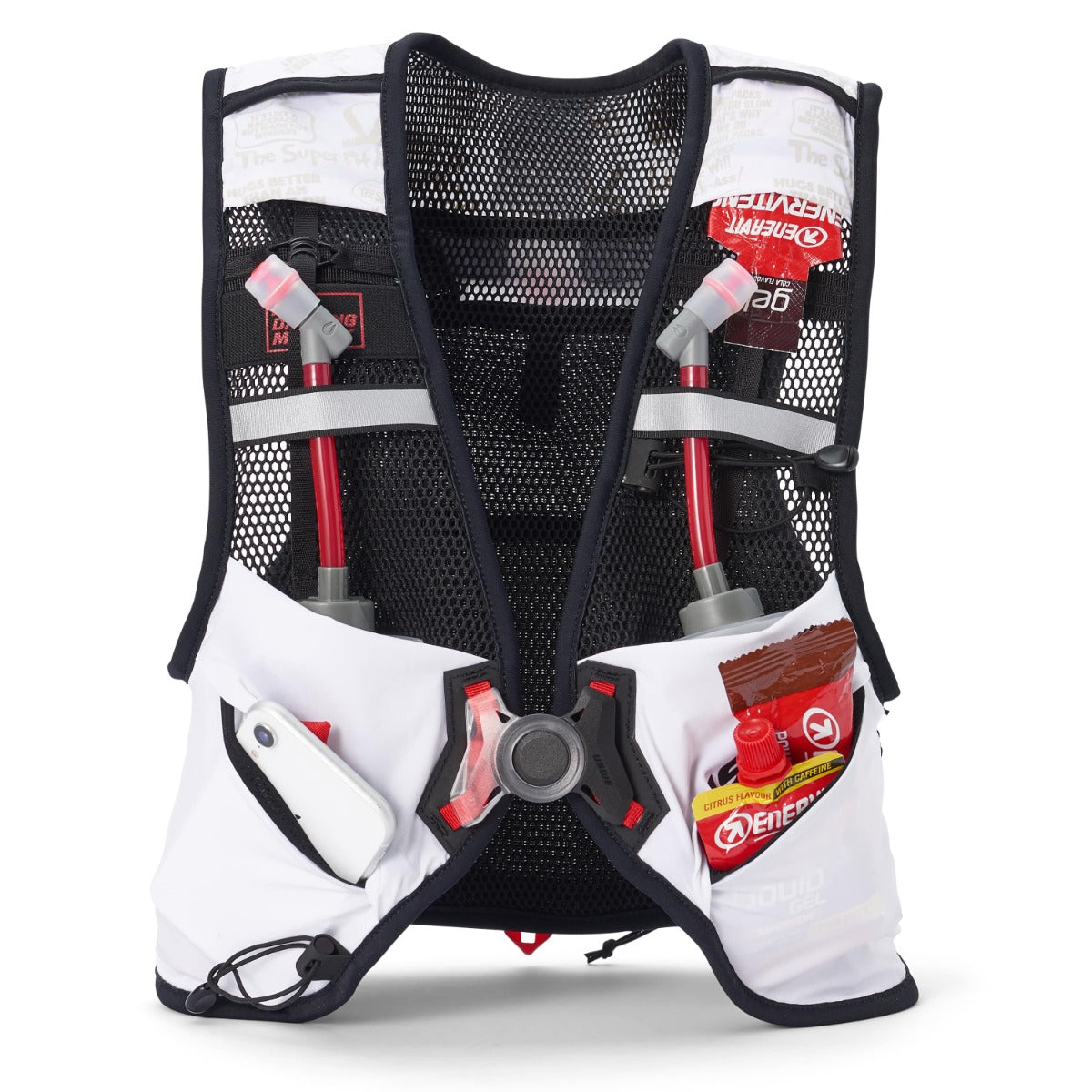 Pace 8L Trail Running Vest L - White/Black - USWE 52080870294