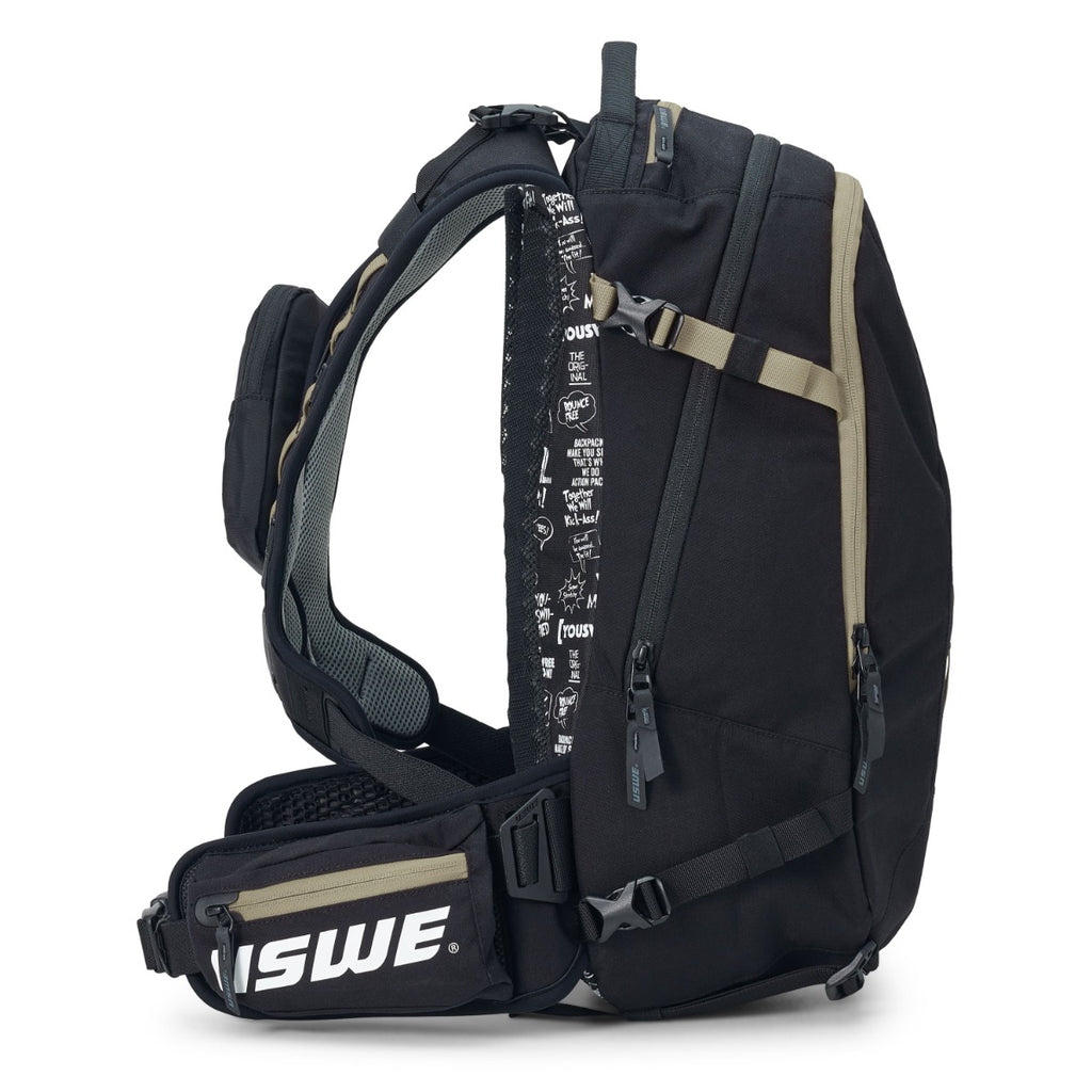Core 16L Dirt Biking Daypack - Black/Bronze - USWE 5216082050