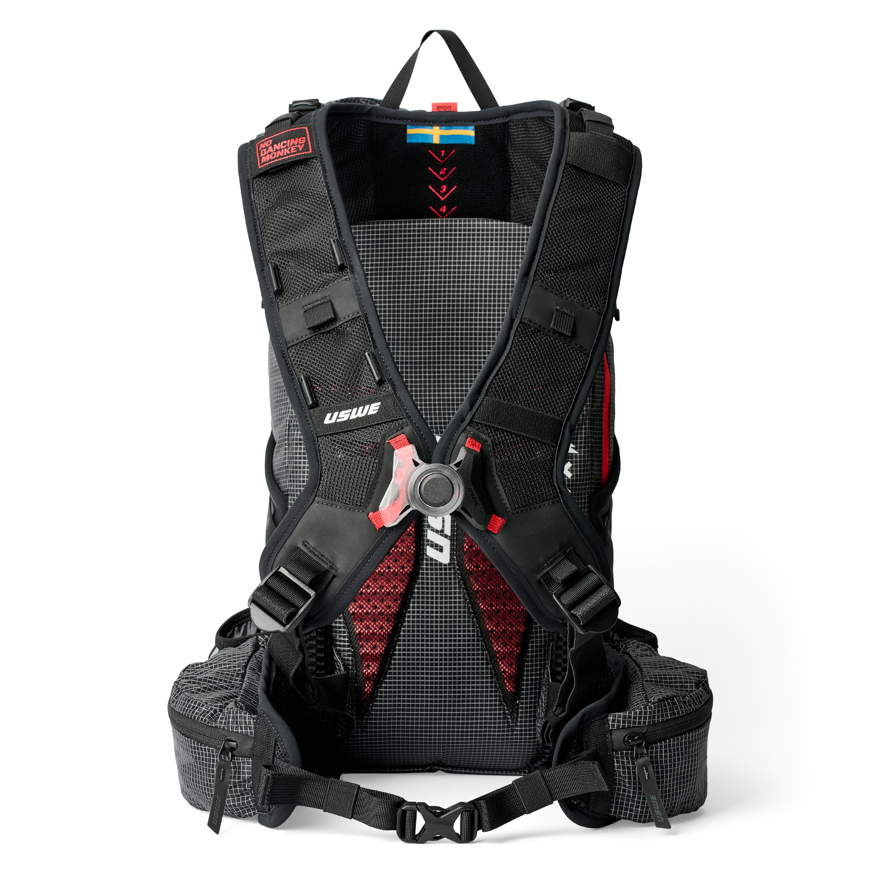 VST 18L ROLLTOP Daypack Backpack - Black - USWE 5218081001