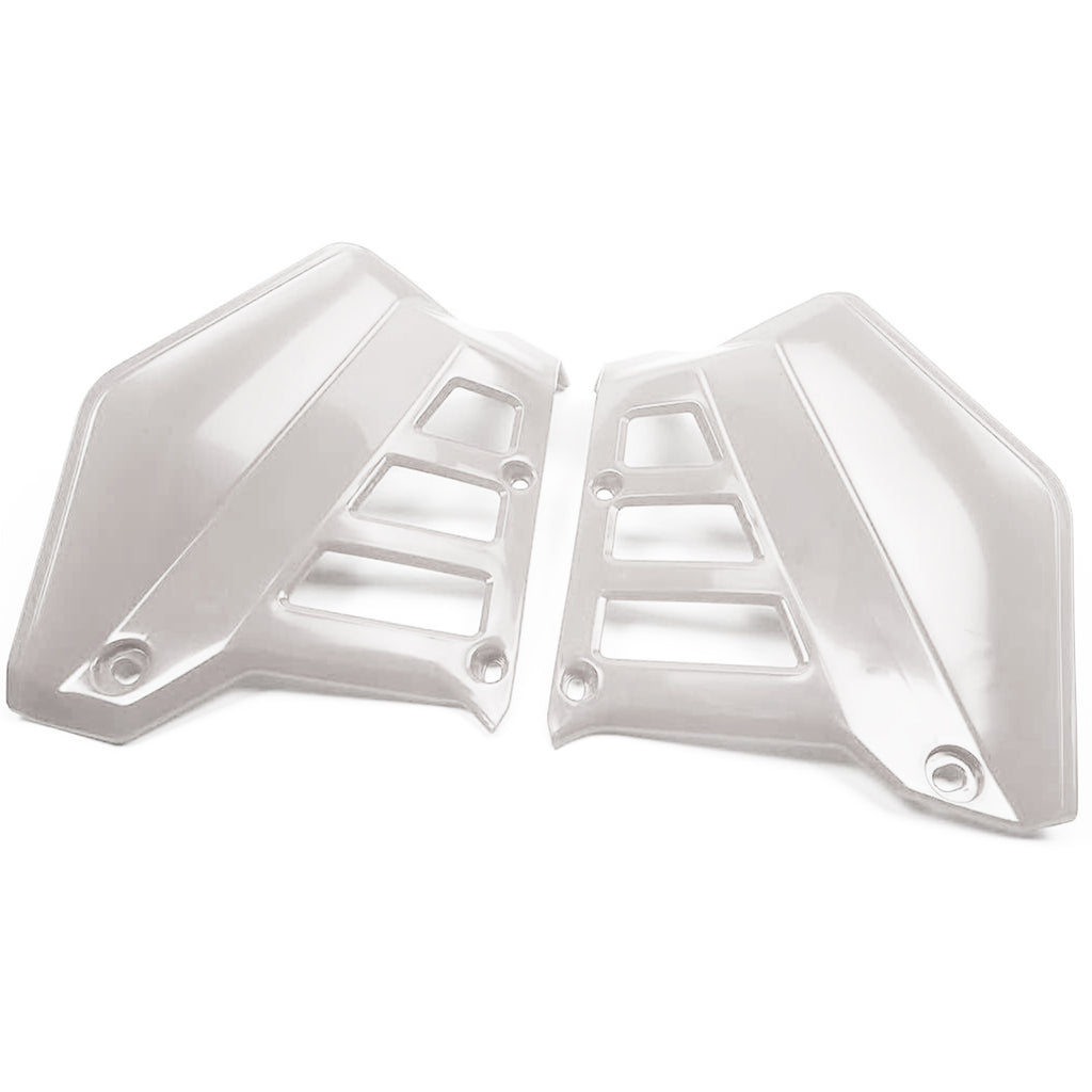 RADIATOR PLASTIC SHROUDS WHITE 85-86 HONDA ATC 250 R 580021 19035-HA2-670ZA 19030-HA2-670ZA