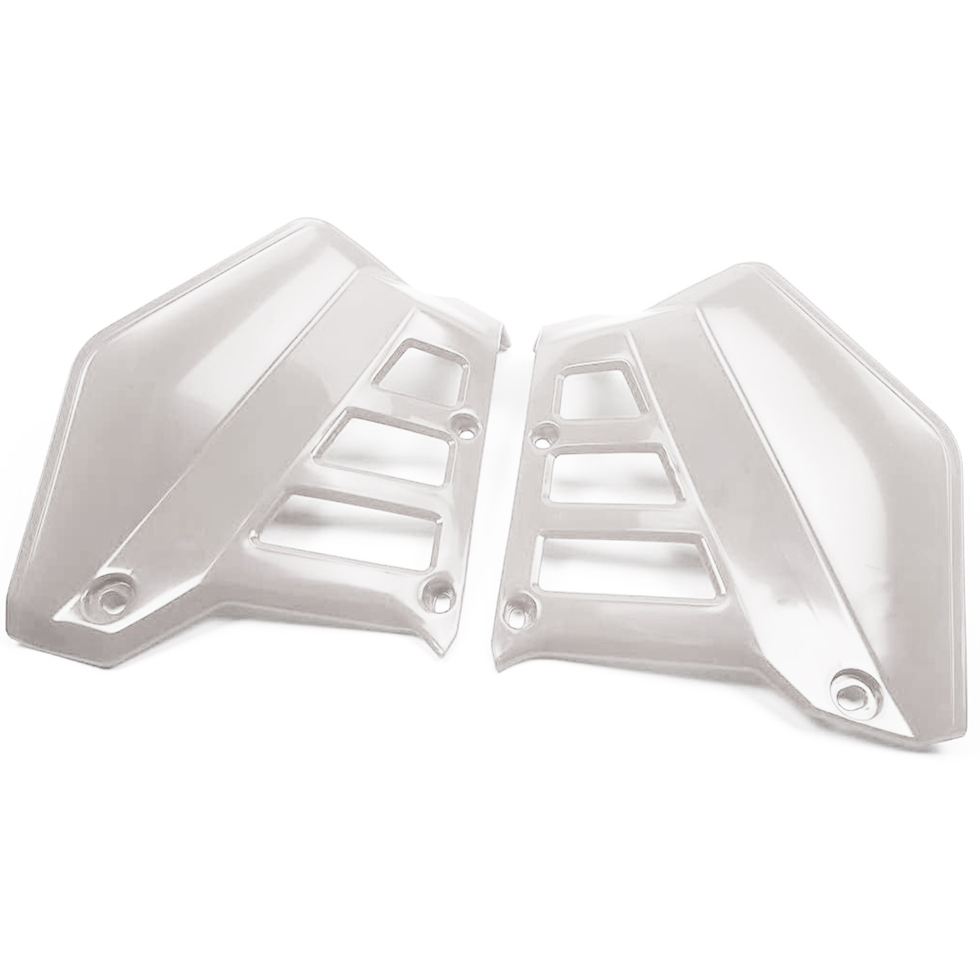 RADIATOR PLASTIC SHROUDS WHITE 85-86 HONDA ATC 250 R 580021 19035-HA2-670ZA 19030-HA2-670ZA